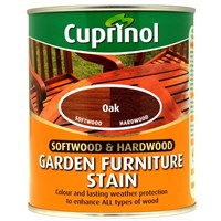 Cuprinol Softwood & Hardwood Garden Furniture Stain - Oak 750ml (645275)