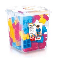 Dolu Toys Childrens Jumblocks In Plastic Box 100 Piece (5063)
