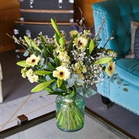 Spring Lily Hand Tied Floral Bouquet