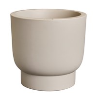 Elho 30cm Amber Grail Balanced Beige Premium Plant Pot