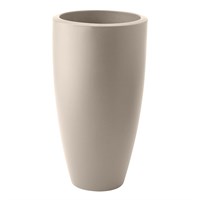 Elho 30cm June Round High Balanced Beige Premium Plant Pot