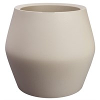 Elho 46cm June Split Low Balanced Beige Premium Plant Pot