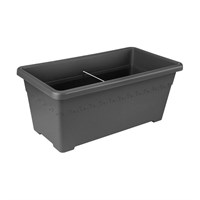 Elho Algarve Terrace Wheels 80cm Planter - Anthracite (123327842500)