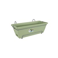 Elho Barcelona Allin1 50cm Pistachio Green Plant Pot (5011805035900)