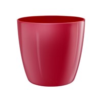 Elho Brussels Diamond Round 16cm Plant Pot - Lovely Red (8141561619400)