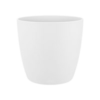 Elho Brussels Round Mini Plant Pot - 7cm - White (5640620715000)