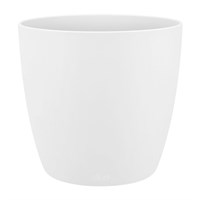 Elho Brussels Round Mini Pot 9.5cm White (5640921015000)