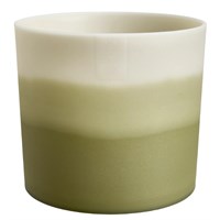 Elho Colour Gradient Round 18cm Bamboo Green Plant Pot (1481701887300)
