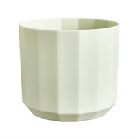 Elho Facet Round 14cm Tea Green Plant Pot (1351301437600)