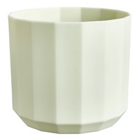 Elho Facet Round 19cm Tea Green Plant Pot (1351701937600)