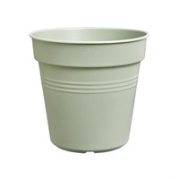 Elho Green Basics Growpot 17cm Plant Pot Stone Green (6811611736700)