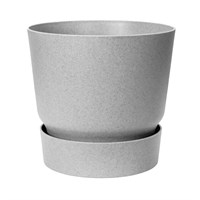 Elho Greenville Round 16cm Living Concrete Plant Pot (3041501643100)