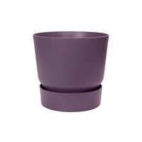 Elho Greenville Round 16cm Vintage Plum Plant Pot (3041501626200)