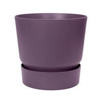 Elho Greenville Round 30cm Vintage Plum Plant Pot (462732926200)