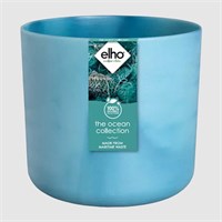 Elho Ocean Collection Round 14cm Atlantic Blue Plant Pot