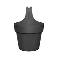 Elho Paris Balcony Hanger Single Anthracite Plant Pot (1004625)