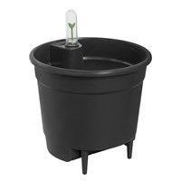 Elho Self-Watering Plant Pot Insert 21cm - Living Black (8319921043300)