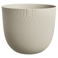 Elho Sereh Round 47cm Plant Pot Mushroom Beige (3204004745700)