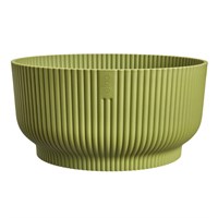 Elho Vibes Fold Bowl 25cm Fern Green Plant Pot (2891202587000)