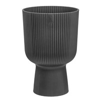 Elho Vibes Fold Coupe 30cm Anthracite Plant Pot (2904503042500)