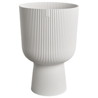 Elho Vibes Fold Coupe 30cm Plant Pot Silky White (2904503045100)