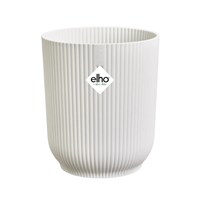 Elho Vibes Fold Orchid High 12.5cm Silky White Plant Pot (2781501345100)
