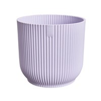 Elho Vibes Fold Round 14cm Soft Lilac Plant Pot (2501301425700)