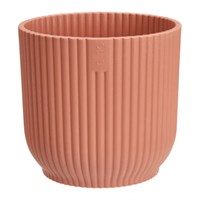Elho Vibes Fold Round Mini 7cm Delicate Pink Plant Pot (2816500718100)