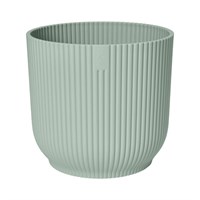 Elho Vibes Fold Round Pot 18cm Sorbet Green Plant Pot (2641701836900)