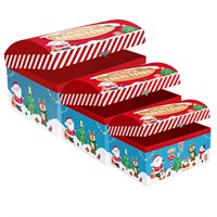 Eurowrap Christmas Eve Box 'Merry Christmas' Set of 3