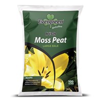 Evergreen Moss Peat Large Bale 100L