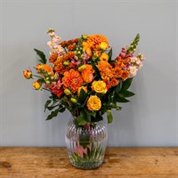 Fall Is In The Air Autumn Floral Hand Tied Bouquet