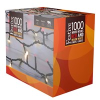 Festive 1000 Firefly Christmas Lights - Winter Wishes (P041910)