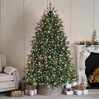 Festive 1000 LED Compact Christmas String Lights - Multi Colour (P057457)