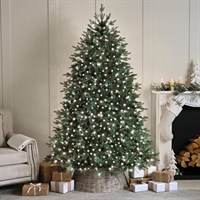 Festive 1000 LED Compact Christmas String Lights - White (P057454)