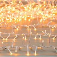 Festive 1000 LED Multifunction Cluster Christmas String Lights - Antique Gold (P058463)