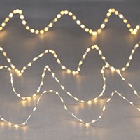 Festive 189 Compact Dewdrop Christmas String Lights - Warm White (P055023)