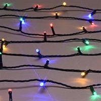 Festive 200 LED Battery Timer String Christmas String Lights - Multi Colour (P066461)
