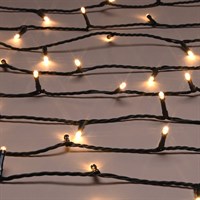 Festive 200 LED Battery Timer String Christmas String Lights - Warm White (P066460)