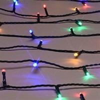 Festive 200 LED Christmas String Lights - Multi Colour (P057398)