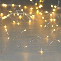 Festive 25 Battery Operated Dewdrop Christmas String Lights - Warm (P044663)