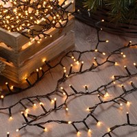 Festive 300 Firefly Christmas Lights - Traditional Warm White (P036125)