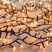 Festive 350 LED Compact Christmas String Lights - Antique Gold (P057432)