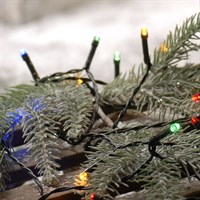 Festive 400 Battery Operated Timer String Christmas Lights - Multicolour (P032630)