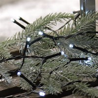 Festive 400 Battery Operated Timer String Christmas Lights - White (P032629)