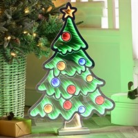 Festive 60cm Infinity Light Up Christmas Tree Decoration (P050377)