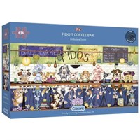 Fido's Coffee Bar 636 Piece Jigsaw Puzzle Gibsons Games (G4049)