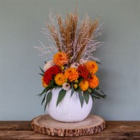 Fireworks Pumpkin Arrangement