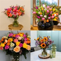 Florists Choice Vibrant Floral Hand Tied Bouquet