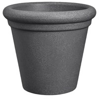 Florus Grace Rim 47cm Anthracite Plant Pot By Elho (1005193)